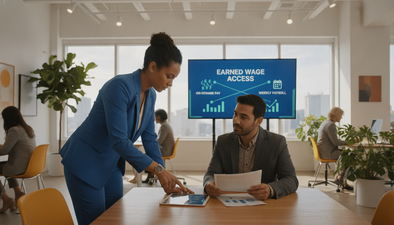 earned wage access for staffing agencies