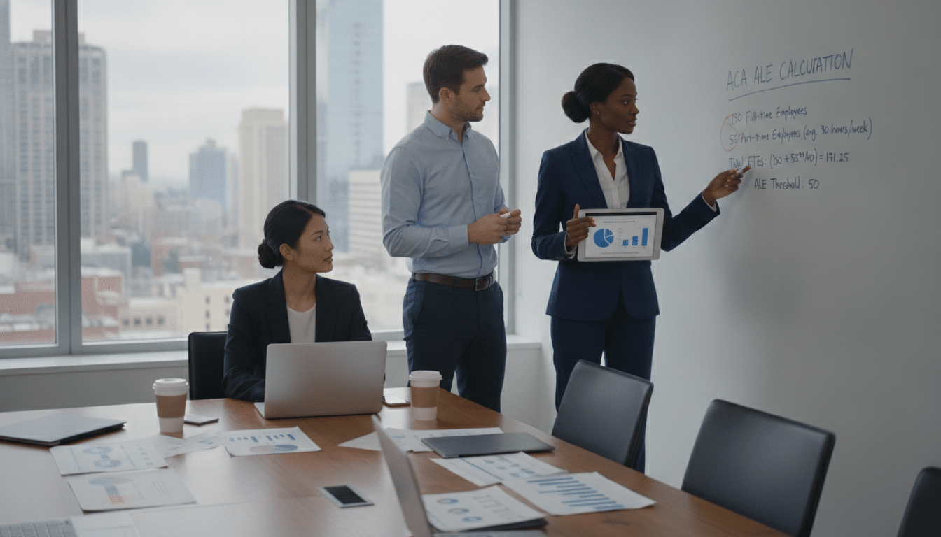 applicable large employer calculation staffing