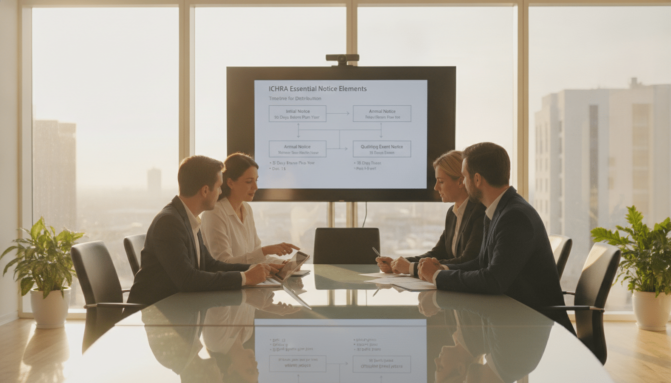 ICHRA notice requirements